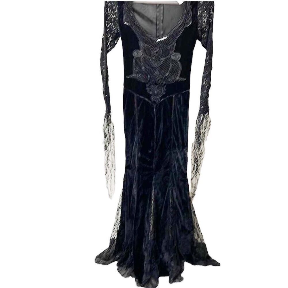 Dreamgirl Mortuary Momma Witchy Dress Costume Size Small New Vampiress